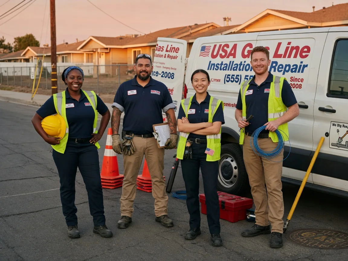 Gas Line Installation company in Redwood, MS